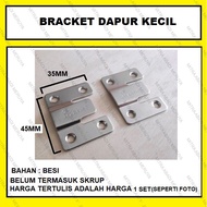 GANTUNGAN Kitchen Bracket Hanger 35 x 45 mm Kitchen Bracket Frame Hanger
