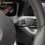 C5GOON 2Pcs/Set Car Steering Wheel Headlight Switch Control Cover Wiper Switch Trim Accessories for 