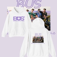 ฮู้ดดี้เด็ก BUS เสื้อแจ็กเก็ตแขนยาวเด็ก Because of you i shine เสื้อฮู้ดเด็ก BUS  Hoodies เหมาะสำหรั