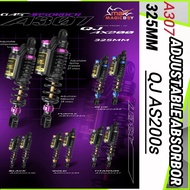 magicboy adjustable absorber A307 325mm QJ AX200 QJAX200S SCOOTER