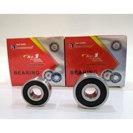 EX5 DREAM / WAVE 100 TAYAR BEARING SET BELAKANG(6201~1 pc/6301~1 pc)