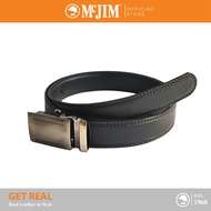 McJim Autolock Leather Belt (Assorted Buckle Design)