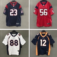 NFL American Football Jersey Rugby Hip Hop T-shirt Loose Short Sleeves ulzzang