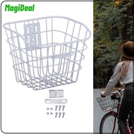 Front Rack Bike Baskets Bike Pannier Easy Installation Metal Bicycle Cargo Rack Bag for Mountain Bik