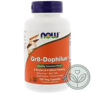 ✅✅  Now Foods, Gr8-Dophilus, 120 Veg Capsules (Gr8 Dophilus) One4