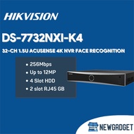 HIKVISION DS-7732NXI-K4 32-CH 1.5U ACUSENSE 4K NVR FACE RECOGNITION