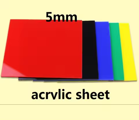 5mm thickness Red, black, yellow, blue, green Color PMMA perspex sheet acrylic sheet Acrylic plate P