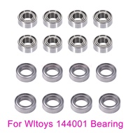 WL 144001 Bearing Set 144001-1296 4x7x1.8mm 4x7x2.5mm 4x8x3mm 7x11x3mm Ball Bearings For Wltoys 1/14