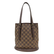 棕色 棋盤格帆布 Marais 水桶包 手提包 無小袋【LOUIS VUITTON LV 路易威登】 N42240