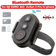 รีโมทคอนโทรลบลูทูธสำหรับ DJI OSMO 360 Action 4 5 Pro Action4กล้องตัวควบคุม5Pro แอคชั่นโทรศัพท์มือถือ