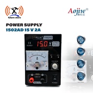 AOJIW 1502AD DC POWER SUPPLY ADJUSTABLE 0-15V 2A - POWER SUPPLY AOJIW 1502AD 15V 2A Original - POWER