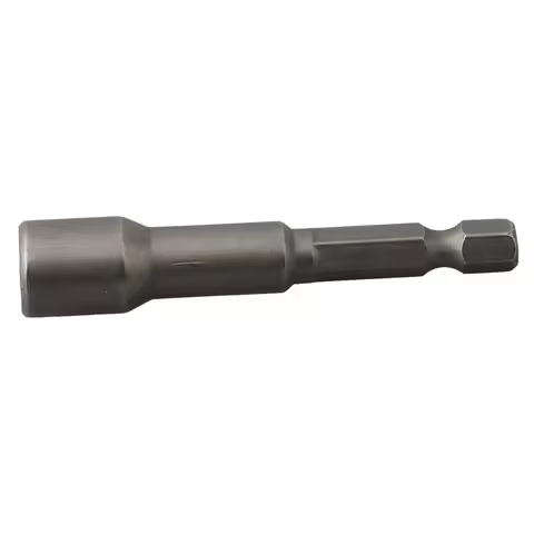 5pcs Electric Screwdriver Magnetic Sleeve Set Hex Socket 65 Mm Length 8mm Socket 6.3 Mm Shank Nut Dr