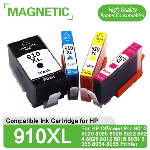 910 910XL Compatible Ink Cartridge For HP Officejet Pro 8010 8020 8025 8028 8022 8024 8026 8012 8018