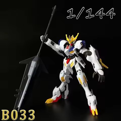 HG 1/144 B033 Barbatos King Form Iron-Blooded Orphans Assemble Articulated Action Figures Collectibl