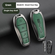 Da thật hợp kim kẽm thông minh Keyless xe từ xa chìa khóa thông minh trường hợp bìa Shell Dây Xích đ