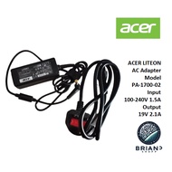 ACER LITE-ON AC Adapter PA 1700-02 19V 2.1A 40W