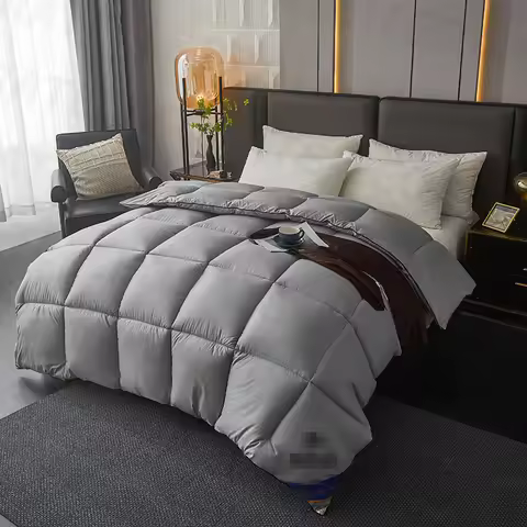 Comforter Warm Thicken Duvet 100% Cotton Face Filling Fiber Down Quilts 150x200cm Home Sleeping Whit