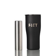 FLET tumbler 24 oz - แก้วเก็บความเย็น มาพร้อมแท่งน้ำแข็งสแตนเลส เครื่องดื่มเย็นไม่ต้องใส่น้ำแข็ง