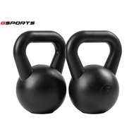 GSports ดัมเบลเคตเทิลเบลสีดำ 5 kg แพ็คคู่ Kettlebell Black 5 kg x 2