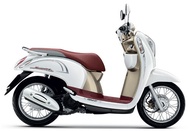 ชุดสี เฟรม ออนด้า สกู๊ปปี้ ไอ เฟรม  Honda scoopy i รุ่นไฟเลี้ยวบังลม ตัว2 ปี 2012-2016 ครบชุด 16 ชิ้น สีครีมคลับ12  งาน ABS