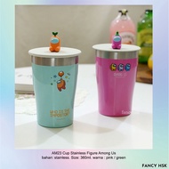 ORIGINAL KOREA CUP STAINLESS FIGURE AMONG US AM23