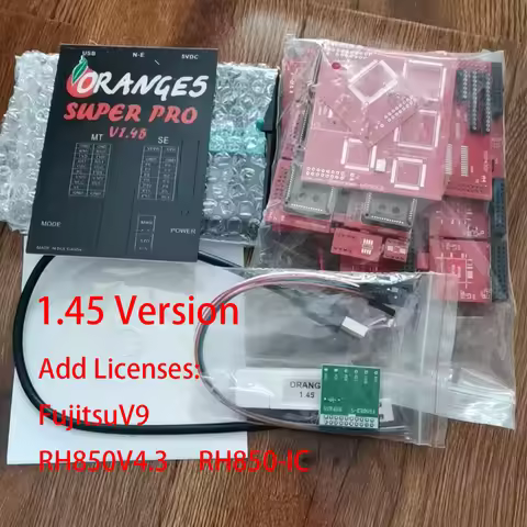 Orange5 V1.45 Add New License OEM Orange 5 Super Programmer ECU Programmer Tool Add FujitsuV9 RH850V