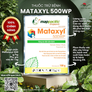 Thuốc trừ nấm bệnh MATAXYL 500WP (gói 100g) - Metalaxyl 500g/kg Trừ sương mai vàng lá thối quả