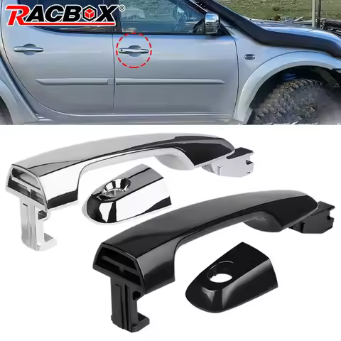 Car Front Left Right Outer Door Handle For Mitsubishi Triton Ml MN 2006 2007 2008 2009 2010 2011 201