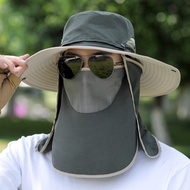 UPF50 + กีฬากลางแจ้งเดินป่า Sun Visor หมวกฤดูร้อน Sun หมวก360 ° Sun Protection หมวกตกปลาหมวกหมวกชาวป