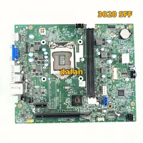 For Dell OptiPlex 3020 SFF Motherboard 12125-1M 04YP6J 4YP6J DIH81R DDR3 LGA1150 Mainboard 100% Test