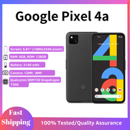 Google PIXEL 4a mobilephone Pixel4a Smartphone 128GB Rom 5.81" NFC Octa Core Fingerprint 4G Original Unlocked Cell Phone