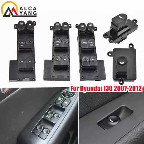 New 93570-2L910 Front Right Power Window Master Switch For Hyundai I30 2007-2012 935702L910 RHD 9357