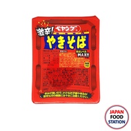 MARUKA SAUCE YAKISOBA GEKIKARA PEYANG 118G (18216) บะหมี่กึ่งสำเร็จรูปรสซอสยากิโซบะ แบบเผ็ดมาก JAPAN