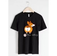 KAOS ANJING/ DOG WELSH CORGIE KARTUN