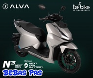 ALVA N3 NEXT GEN Sepeda Motor Listrik Berlangganan Baterai Sewa - Jabodetabek