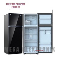 POLYTRON PRW-23VX Lemari Es Kulkas 2 Pintu Belleza Jumbo Inverter 220 Liter