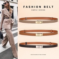 kelly Belt for Women with Gift Box 1.8cm Genuine Leather Waistband Belts Fashion Accessories for Lad