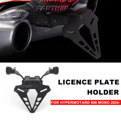 For Ducati Hypermotard 698 Mono 2024- Motorcycle Rear Short Tailstock Neat Tailstock Bracket with LE