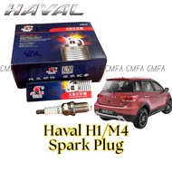 HAVAL H1 M4 Great Wall Spark Plug Palam Pencucuh Premium Busi Torch Original (4pcs/Set)