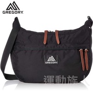 【💥底部可擴大】14L GREGORY Mighty Satchel 大容量 斜孭袋 單肩袋 黑色