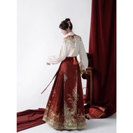 Horse Face Skirt Daily Horse Face Skirt Improved Horse Face Skirt Suit Horse Face Skirt Suit Hanfu F