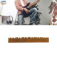 CAUSI Brass Guitar Nut, Brass Material Sturdy Construction 12 String Guitar Nut, Premium Pre Slotted