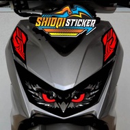 COD Stiker lampu depan beat Stiker lampu motor beat variasi lampu beat fi stiker lampu depan beat street