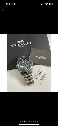 COACH TWO-TONE STAINLESS STEEL STRAP MEN WATCH