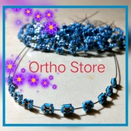 Behel lepas pasang/bracket gigi/Warna Biru Muda Atas/Bawah