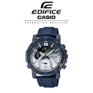 [Official 18 Months Warranty] Casio Edifice ECB-20AT-2A Men's Leather Strap Chronograph Bluetooth Wa