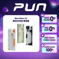 RICCKS RS8 V2 - RICCKS RS8 V2 HIFI Mechanical Keyboard Downstream Circuit, RGB, 3 MODE, QMK/VIA Genu