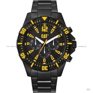 Caterpillar CAT Watches PX.169.12.137 Men's Analog Watch STEER Multi 44mm SS Bracelet Black *Origina