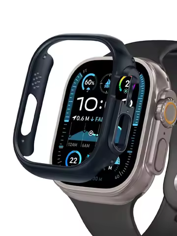 Cover For Apple Watch Ultra 3/2/1 Case 49mm Accessories Hollow Hard PC Bumper Shell Protector iWatch