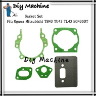 Mesin Rumput Gasket Set TL43 TB43 TU43 BG430 BG430DT Mitsubishi Ogawa LT20N Brush Cutter